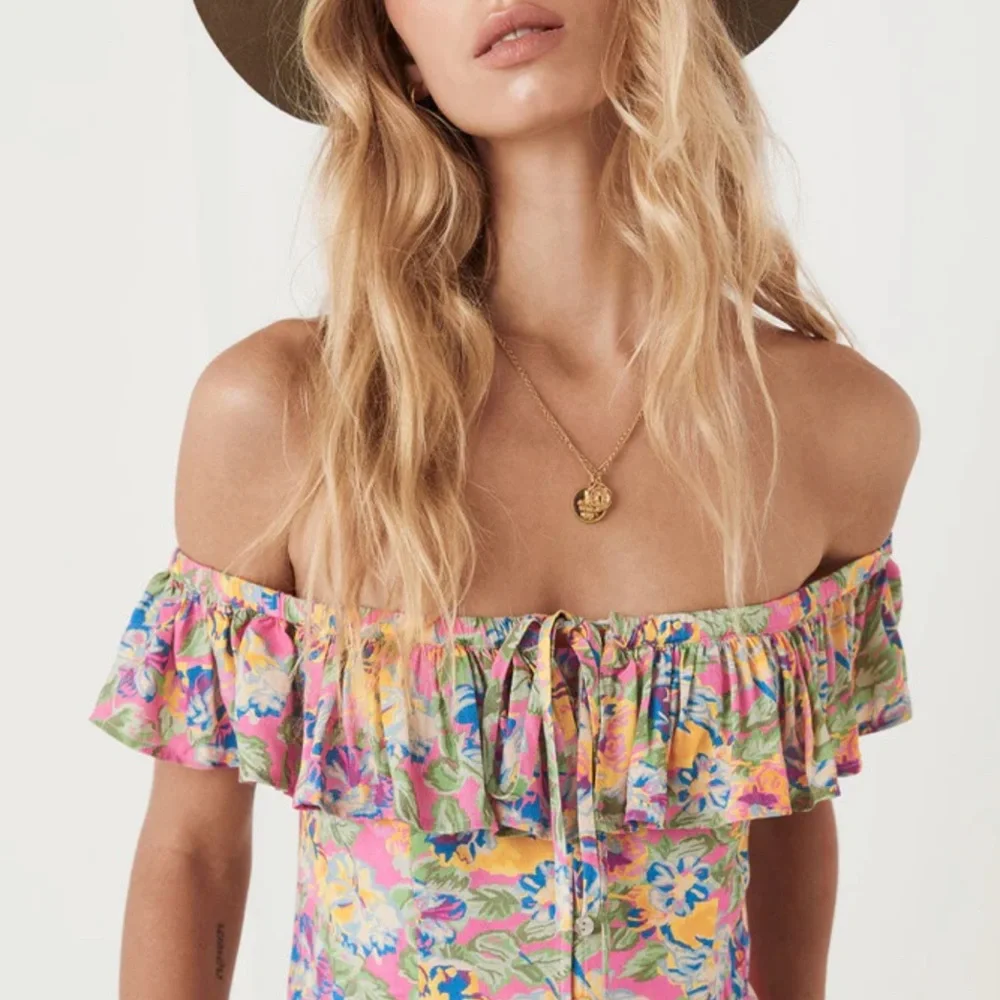 Spell Dolly Off Shoulder Sun Dress - Picture 2 of 3